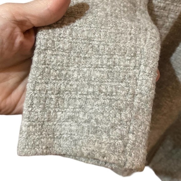 Free People Heart It Laces Oversized Sweater Gray Size XS - Picture 8 of 8